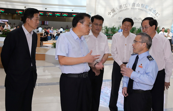 李克強(qiáng)浙江考察：就社保費(fèi)收繳再給企業(yè)“定心丸”